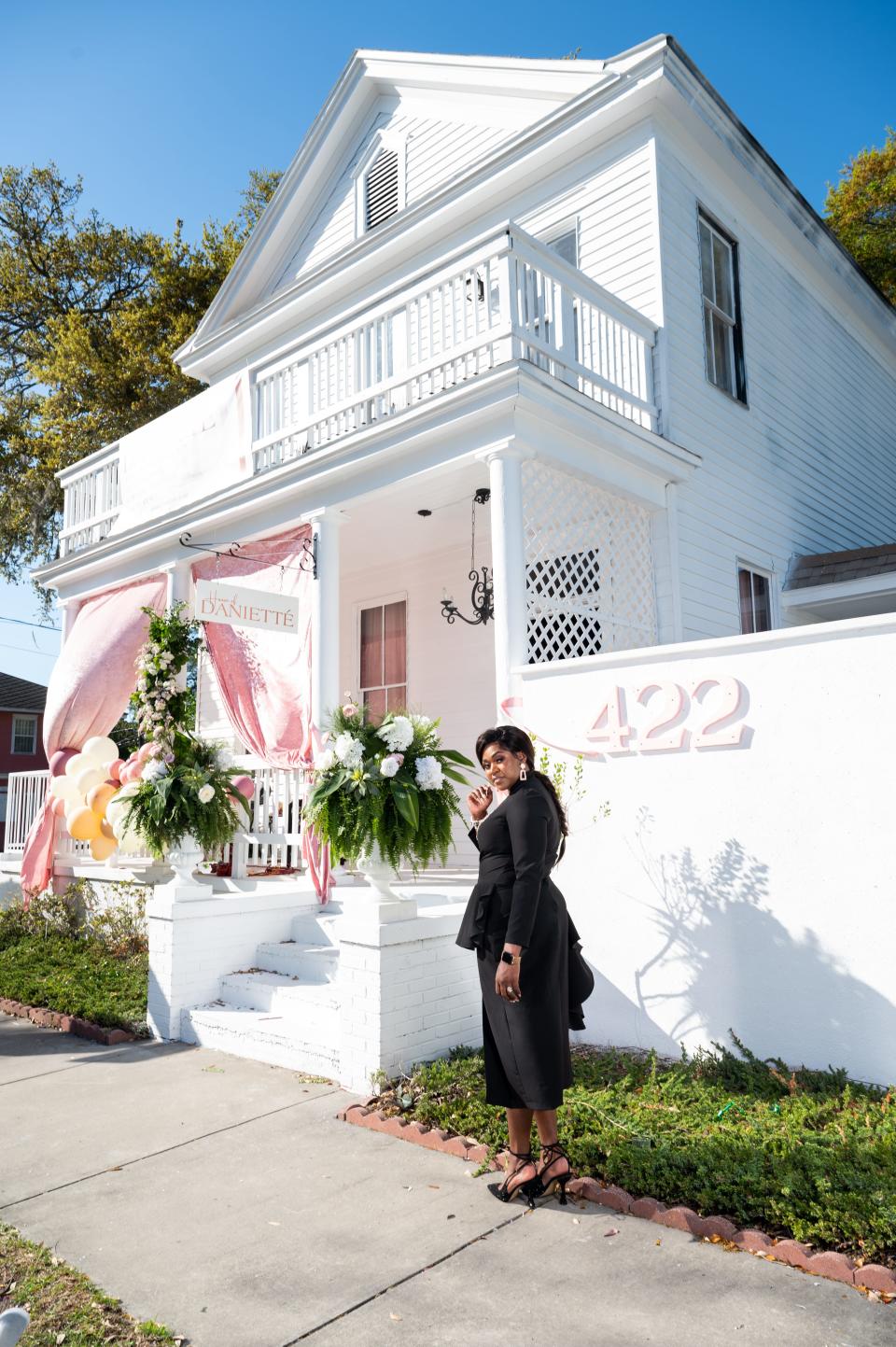 Danietté Thomas is the founder, lead designer, stylist, and creative director of House of DANIETTÉ, a custom couture design company in Savannah. The storefront, located at 422 W. 43rd St., opened in April 2022.