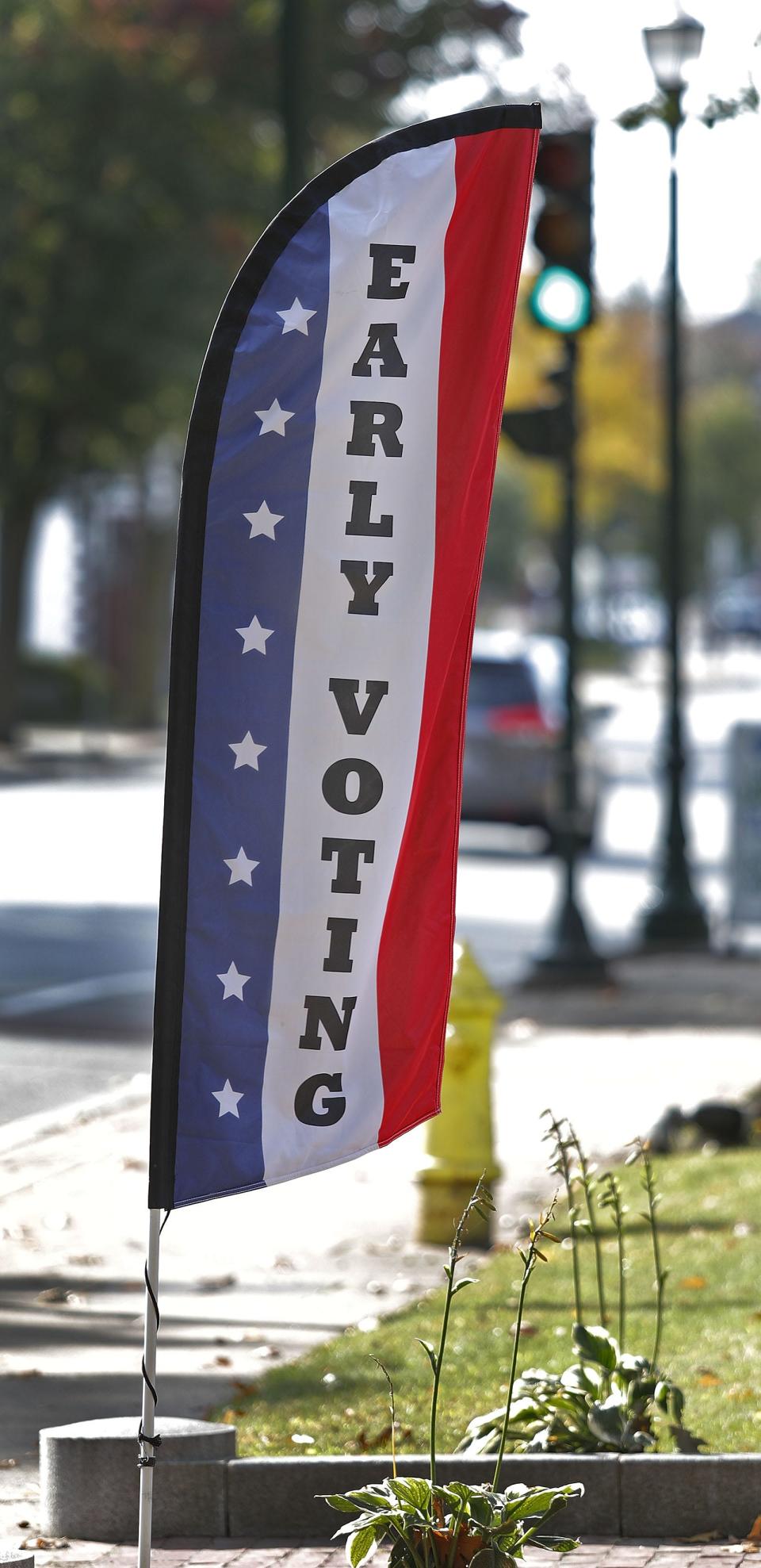 Early voting for the state primary election starts at the end of August.