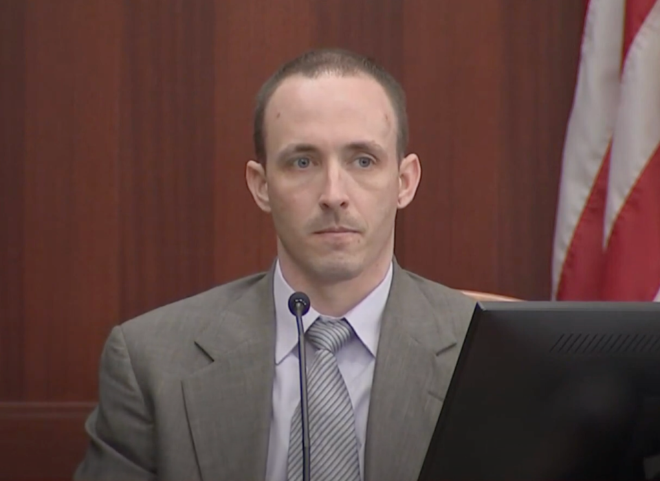 Patrick McDowell addresses the jury a final time Thursday before he's sentenced in the death of Nassau County Deputy Joshua Moyers.