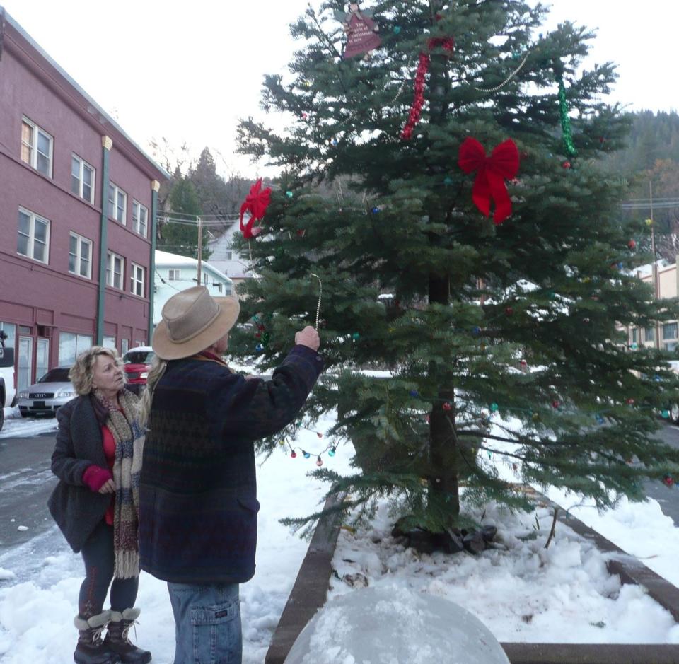 Downtown Dunsmuir decks its halls for its annual holiday celebration "Candles in the Canyon" on Dec. 9.