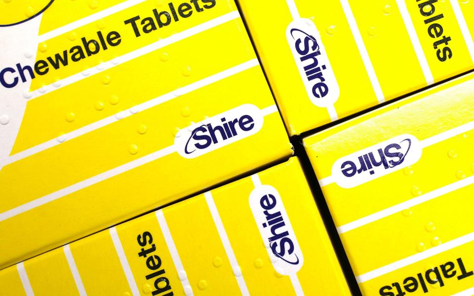 Drug maker Shire has agreed to sell its oncology business to Servier for $2.4bn (£1.7bn) - SUZANNE PLUNKETT
