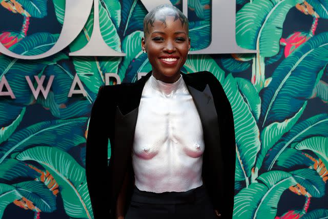 <p>Dominik Bindl/Getty Images</p> Lupita Nyong'o is pictured attending The 76th Annual Tony Awards at United Palace Theater on June 11, 2023 in New York City.