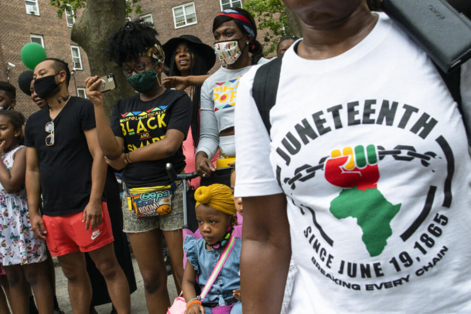 Juneteenth celebration in New York City