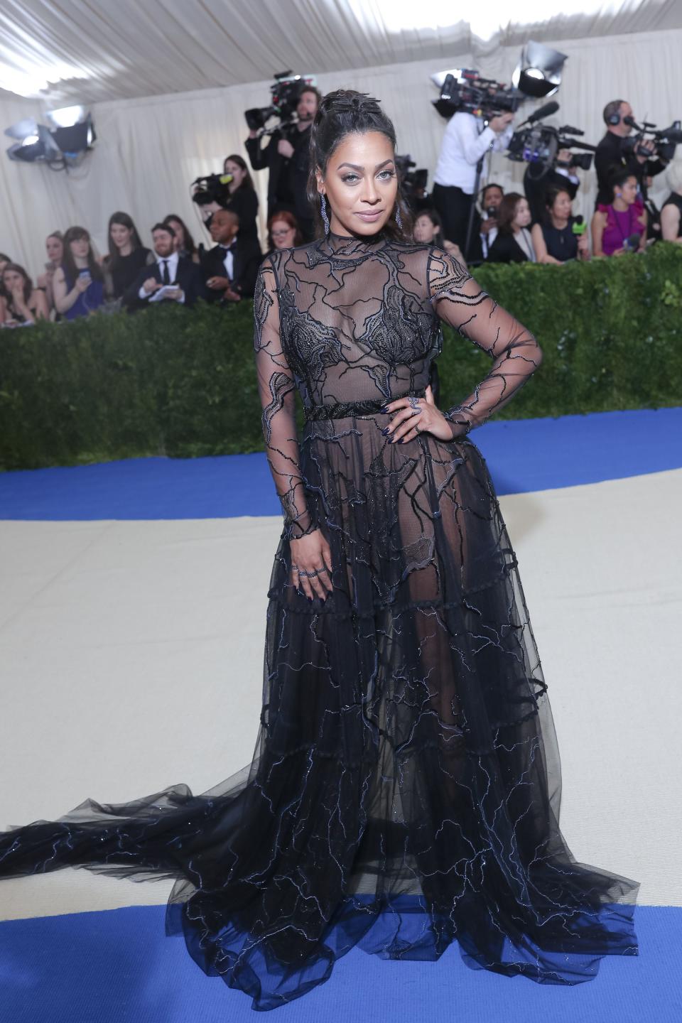 <h1 class="title">La La Anthony in custom Thai Nguyen Atelier</h1><cite class="credit">Photo: BFA/Shutterstock</cite>