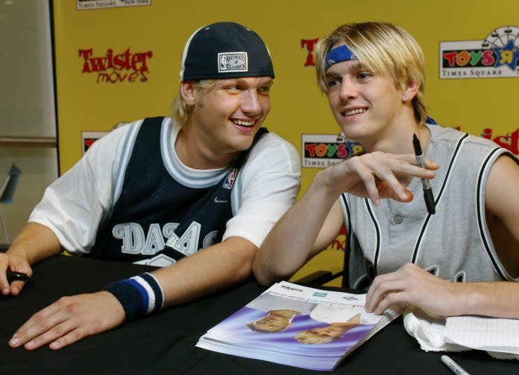 Nick and Aaron (Getty)