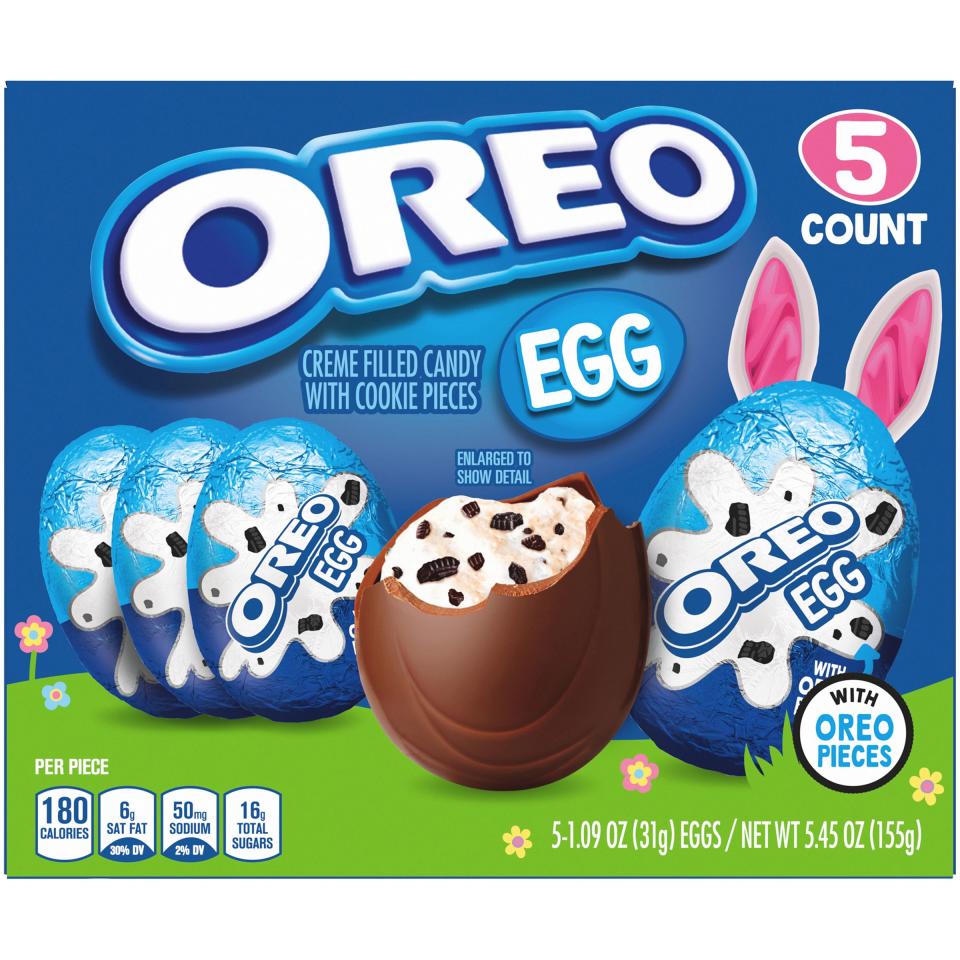 40) Oreo Chocolate Egg With Cookie Pieces