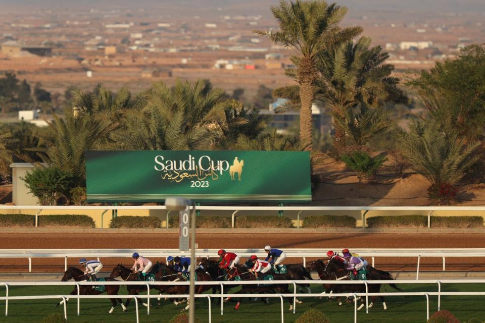The Saudi Cup is held at the King Abdulaziz Racetrack in Riyadh (Getty Images)