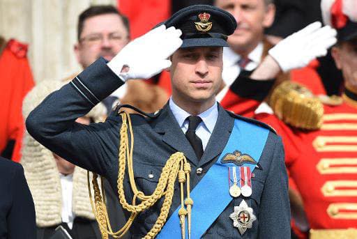 Le prince William, le 13 mars 2015 devant la cathédrale St Paul, à Londres - JUSTIN TALLIS, AFP/Archives