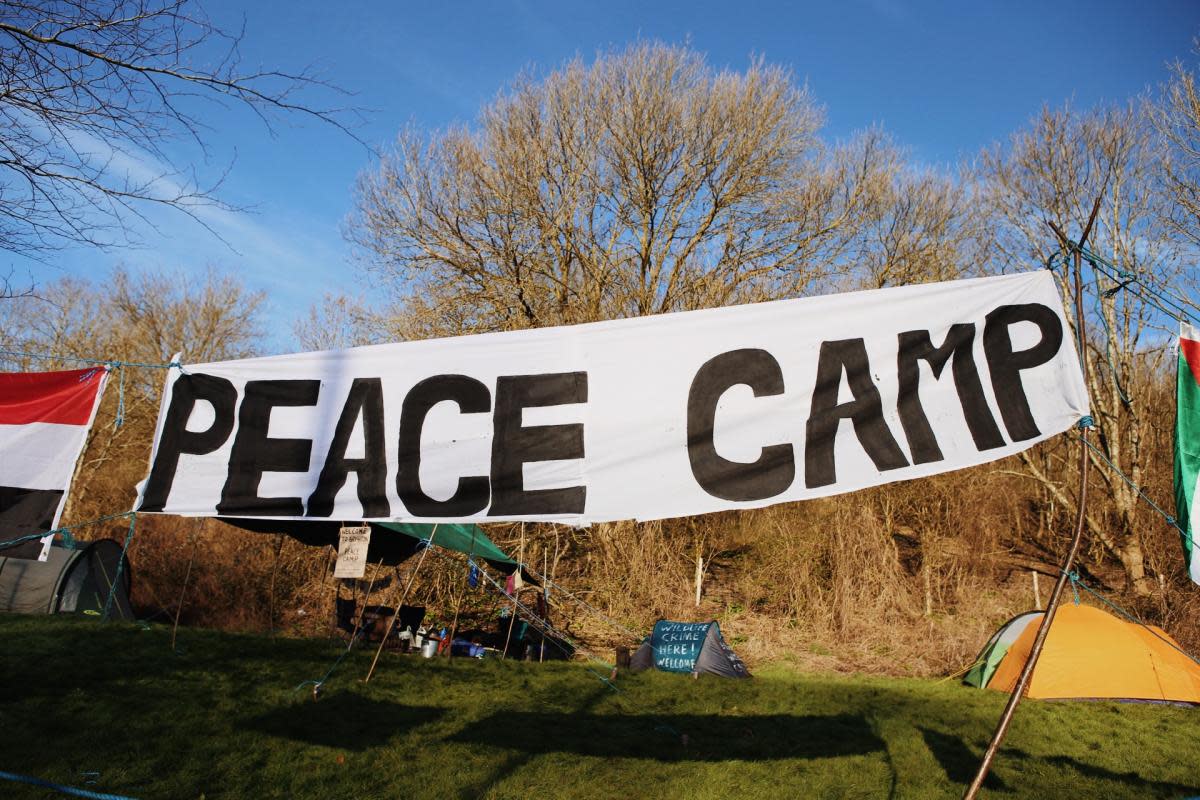 Brighton Peace Camp <i>(Image: Natasa Leoni)</i>