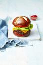 <p>Give your burgers a kick with the addition of horseradish, spicy mustard and Worcestershire. Then, pair it with a sweet pretzel bun to balance the whole thing out.</p><p><em><a href="https://www.goodhousekeeping.com/food-recipes/a38754/deviled-burger-recipe/" rel="nofollow noopener" target="_blank" data-ylk="slk:Get the recipe for Deviled Burger »;elm:context_link;itc:0;sec:content-canvas" class="link ">Get the recipe for Deviled Burger »</a></em> </p>