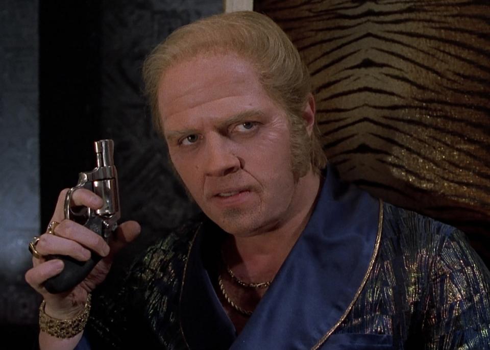 Tom Wilson as the future Biff Tannen in Back To The Future Part II. (Universal Pictures)