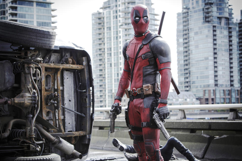 screen shot from "Deadpool"