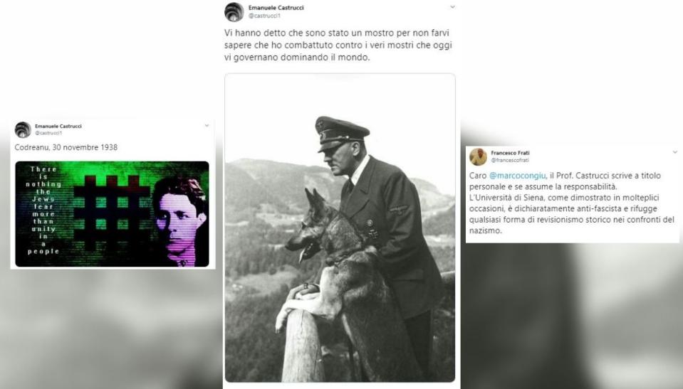 Siena, prof universitario elogia Hitler sui social: è polemica