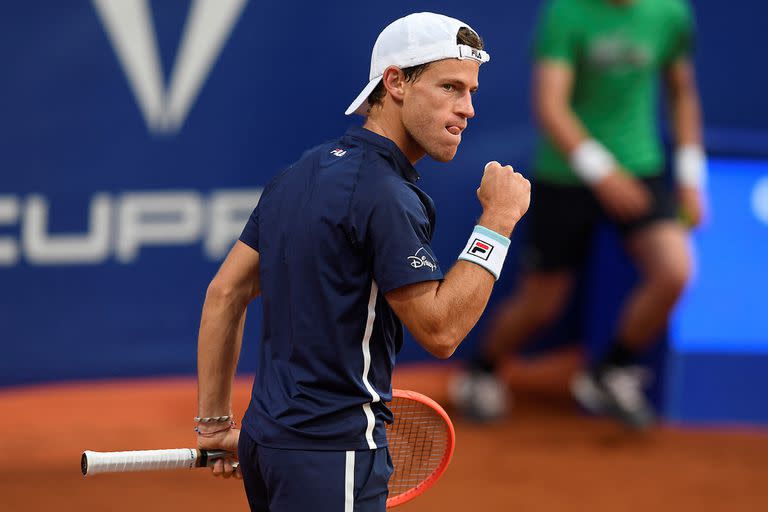 Diego Schwartzman sacó adelante un partido complicado ante Frances Tiafoe en el Godó