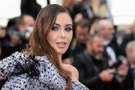 La grossesse de Nabilla n'est pas tous les jours facile. La jeune femme, qui attend un petit garçon, a rencontré plusieurs problèmes : nausées, problèmes de peau, malaises... Elle a récemment été hospitalisée, mais tient malgré tout à donner des nouvelles rassurantes de son été à ses fans. (Photo by Stephane Cardinale - Corbis/Corbis via Getty Images)