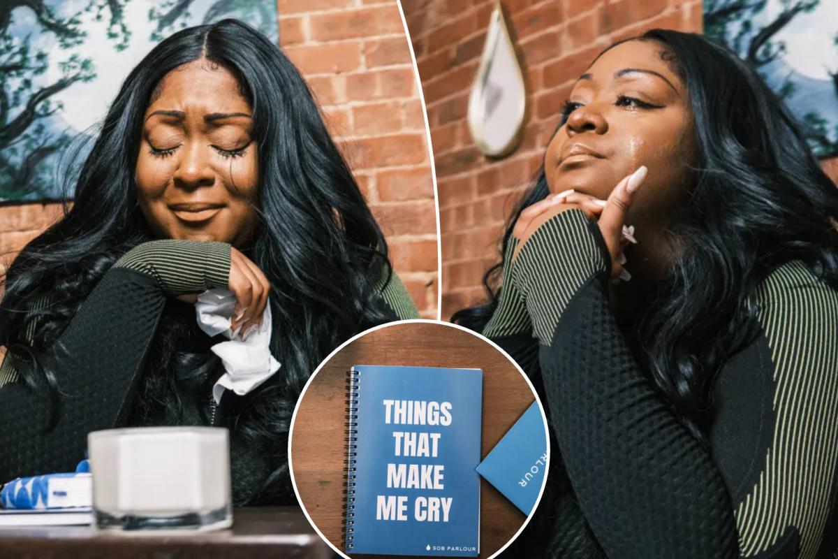 I cried for fun at NYC's first pop-up 'cry spa' — then went back to work  like it never happened