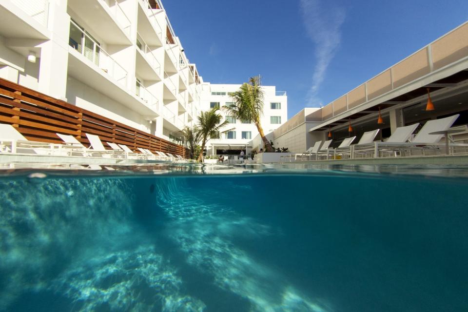 The Sarasota Modern hotel's pool.  [PROVIDED PHOTO]