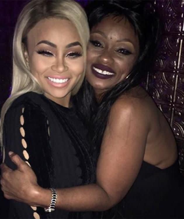 Blac Chyna and her mum. Photo: Instagram