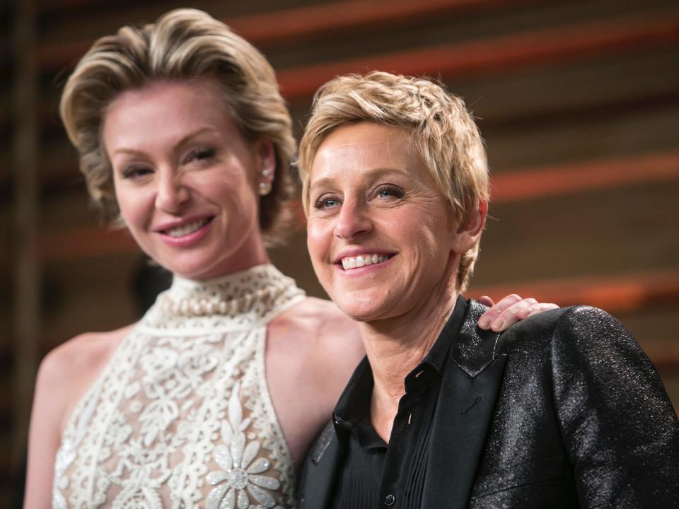 ellen degeneres portia de rossi 2014 oscars