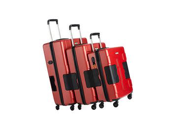 There's a big sale on these hard luggage suitcases that clip together