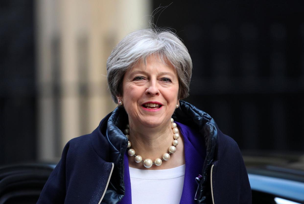 Theresa May is set to launch a review over university tuition fees: REUTERS