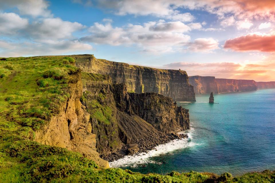 The Cliffs of Moher in County Clare are Ireland's most visited natural attraction.