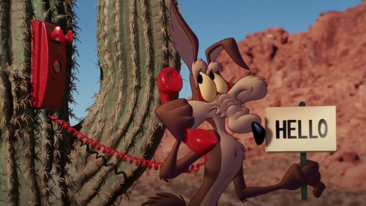  Wile E. Coyote in Looney Tunes: Back in Action. 