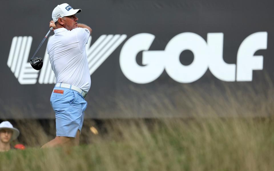 Lee Westwood - LIV Golf rebels in fiery exchange with DP World Tour AGM Keith Pelley - GETTY IMAGES