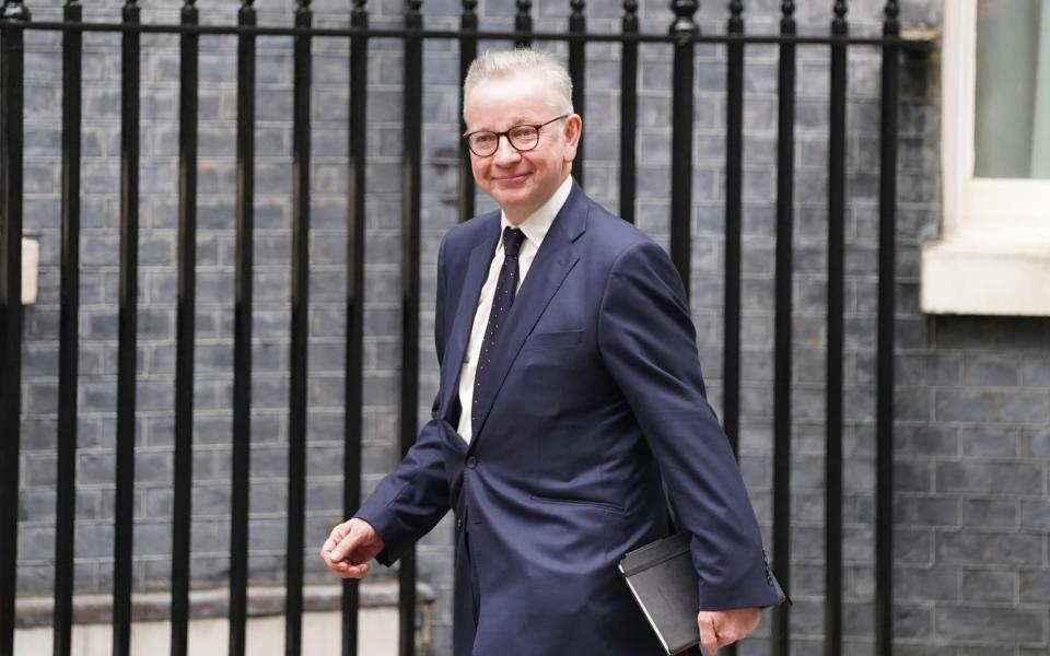 Michael Gove was appointed Housing Secretary just yesterday - PA