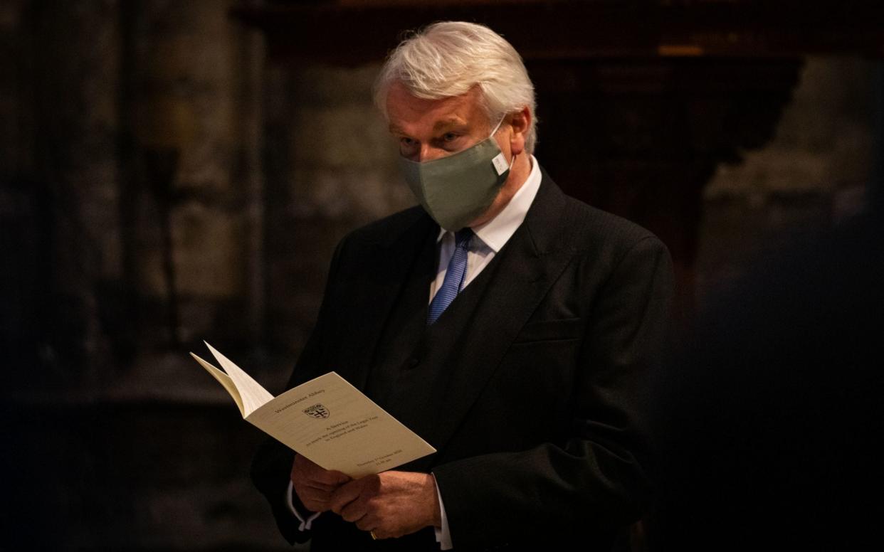 Lord Chief Justice Lord Burnett of Maldon at the Judge's Service at Westminster Abbey  - Aaron Chown /PA