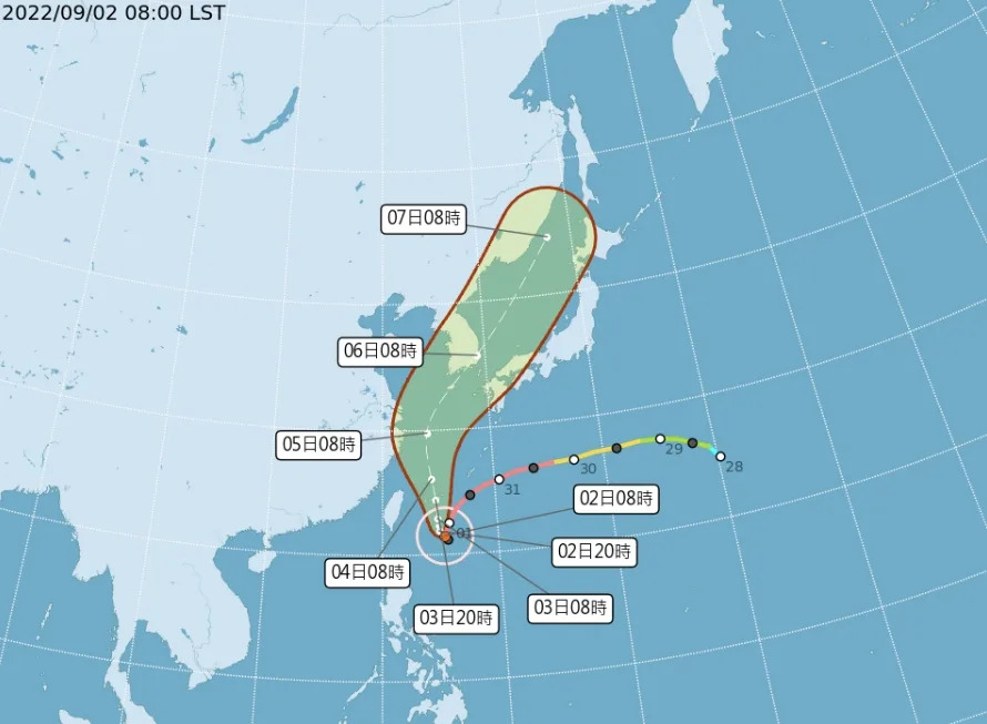 （取自氣象局網站）