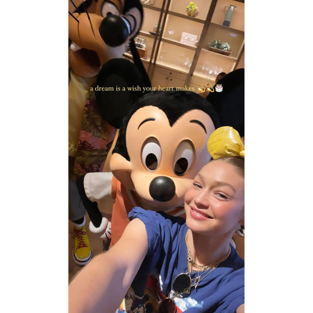 Gigi Hadid jets to Disney World for birthday celebrations