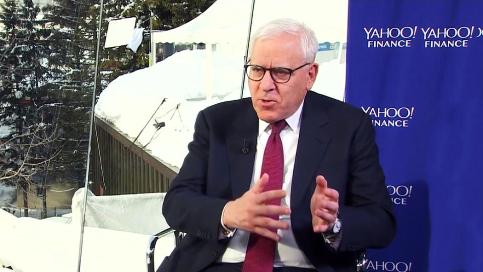 Yahoo Finance’s Andy Serwer sits down with the co-founder of The Carlyle Group, David Rubenstein, live at WEF meeting in Davos Switzerland to discuss macroeconomic issues and how they may impact markets.