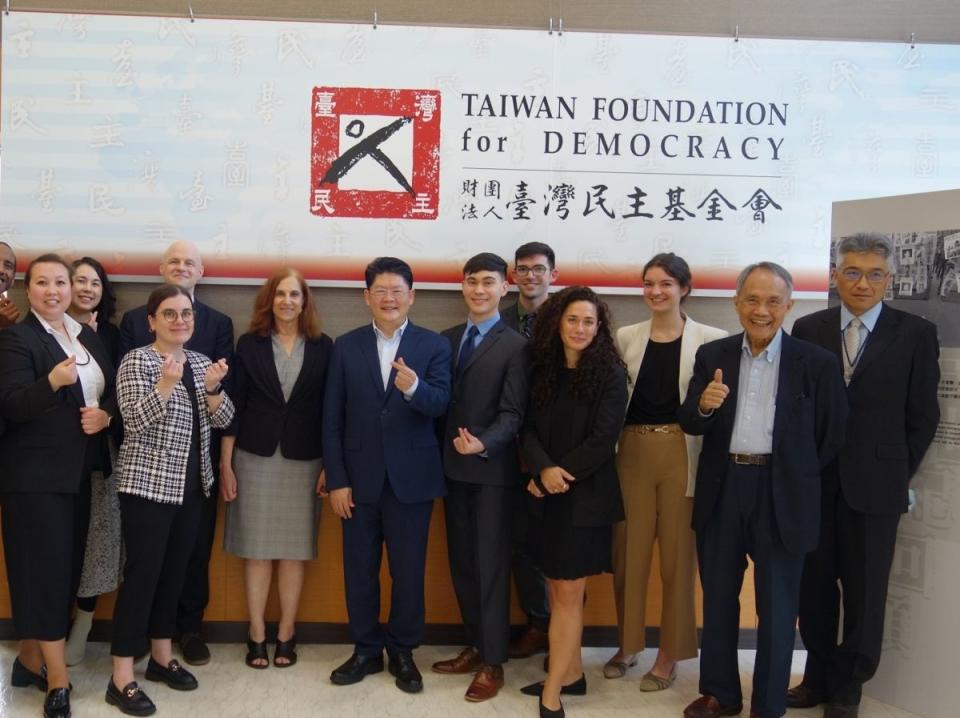台灣民主基金會推動國會、智庫交流活動，成為二軌外交重要單位。（圖：台灣民主基金會官網）