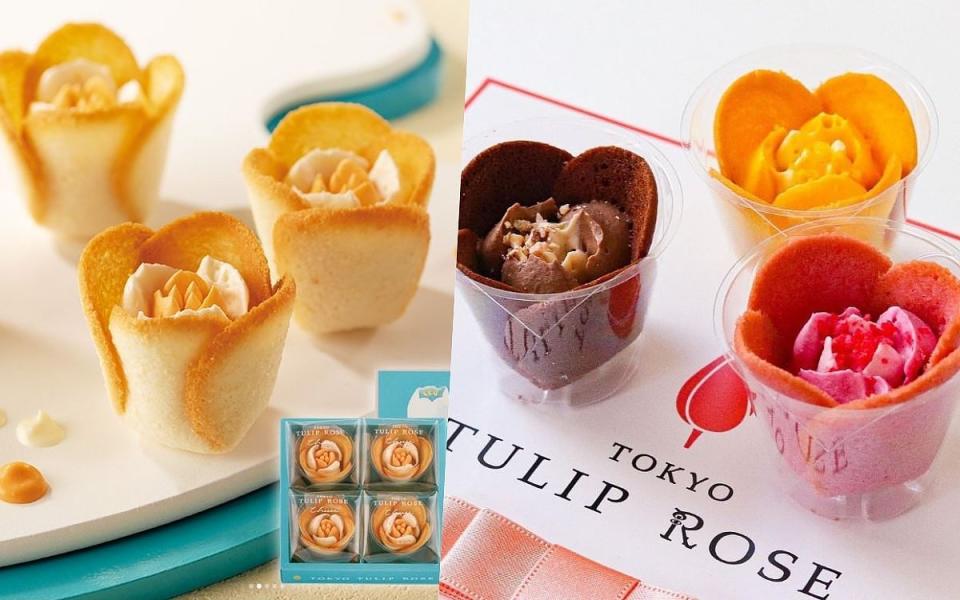 TOKYO Tulip Rose 鬱金香玫瑰餅乾 圖片來源：TOKYO Tulip Rose IG