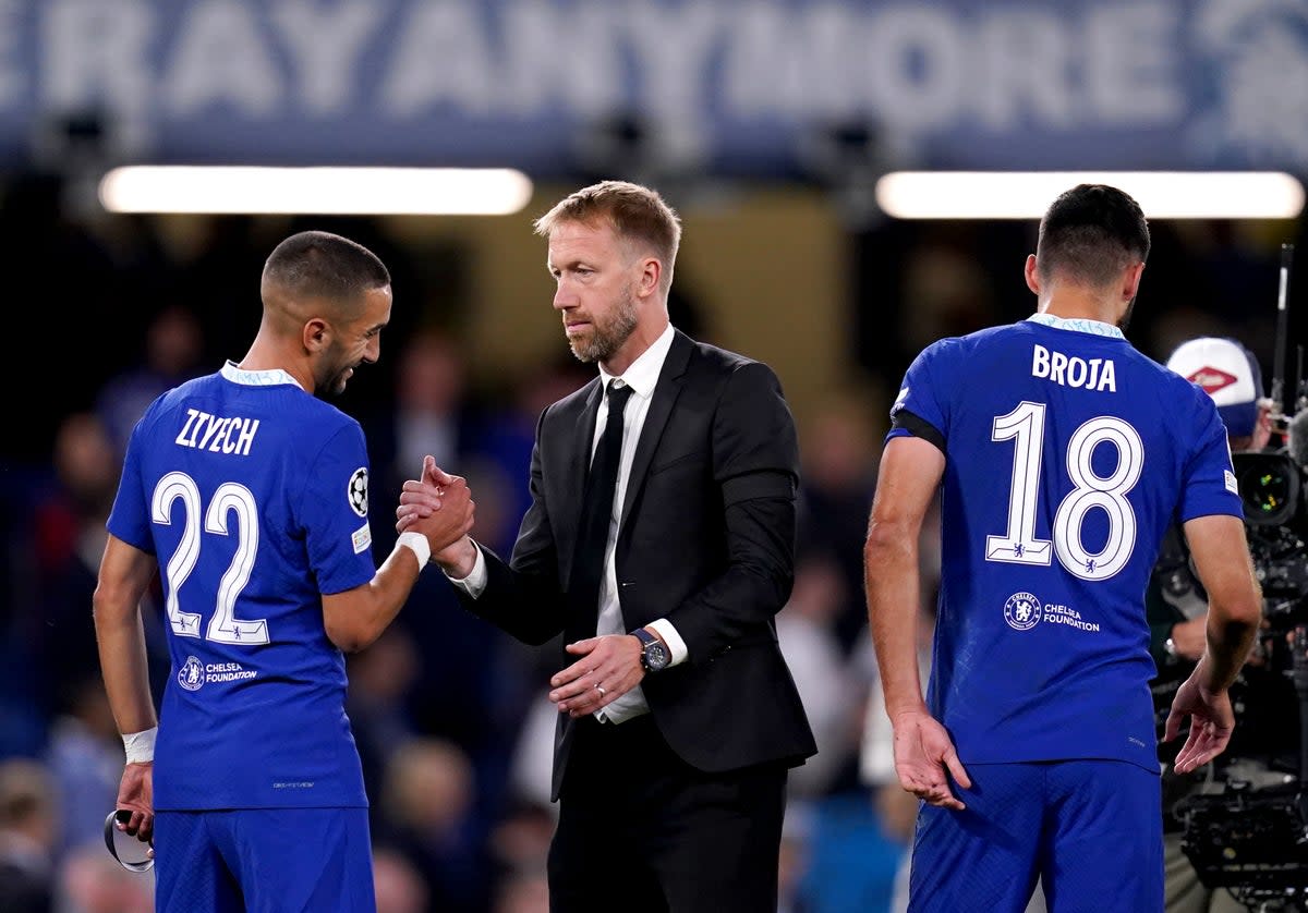 Graham Potter’s first game ended in a draw (John Walton/PA) (PA Wire)