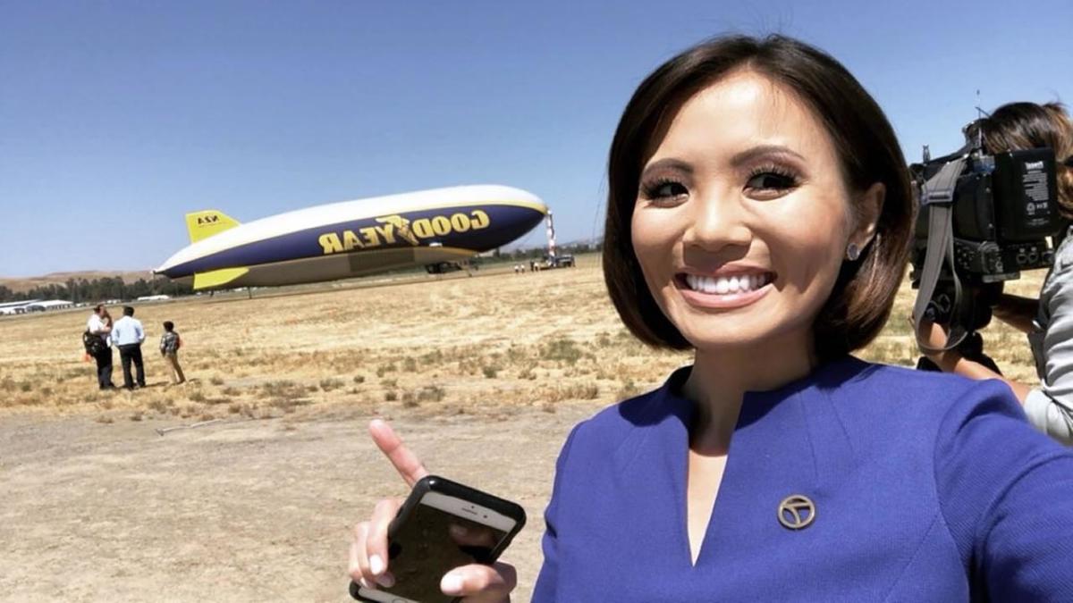 Ride With Abc7s Dion Lim In The Goodyear Blimp