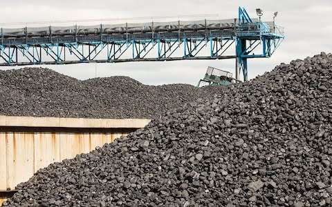 Dock-side coal in Hull - Credit: Ashley Cooper