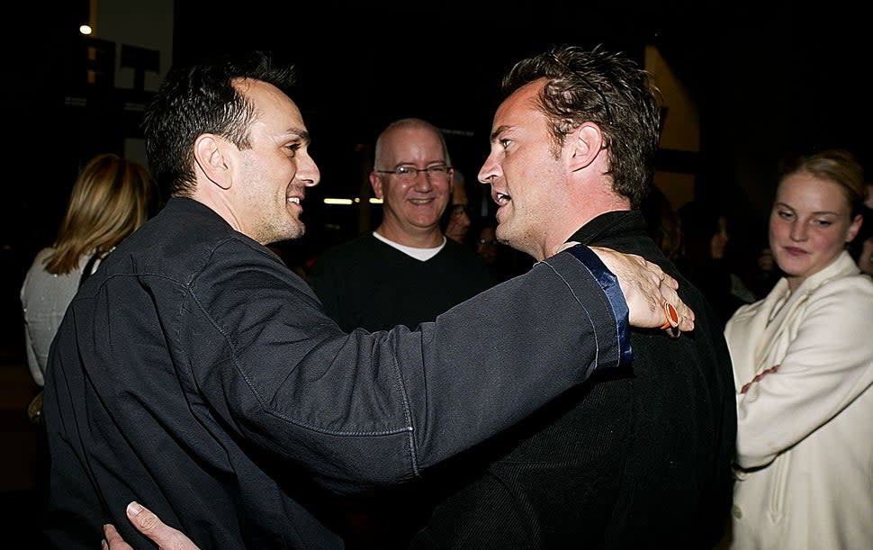 Hank Azaria and Matthew Perry