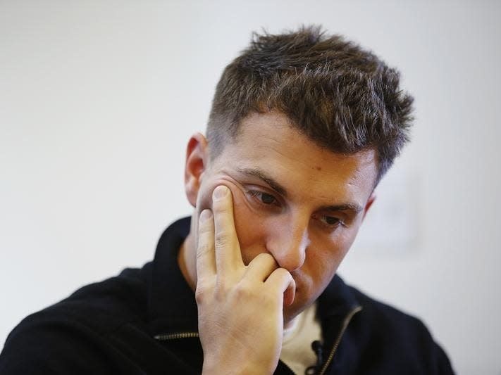 Brian Chesky, co-founder and Chief Executive of AirBnb, attends the Reuters Global Technology Summit in San Francisco June 18, 2013. REUTERS/Stephen Lam