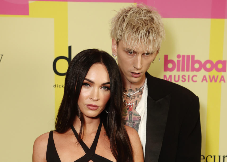 worst red carpet - megan fox mgk