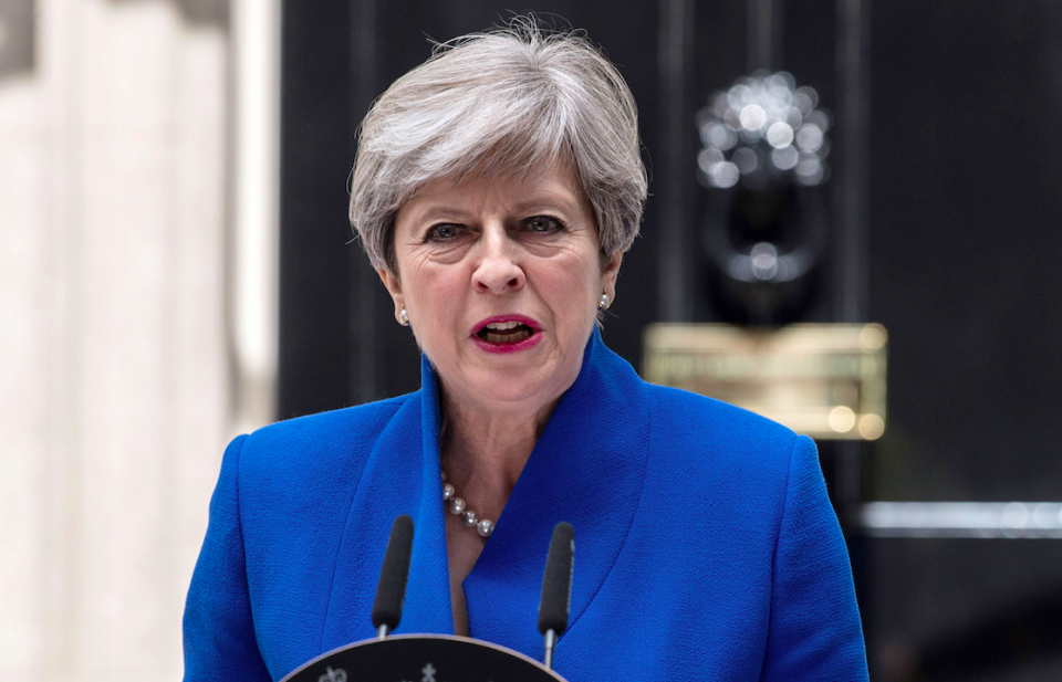 <em>Theresa May is set to tell MPs that striking against Syria was the right thing to do (Rex)</em>