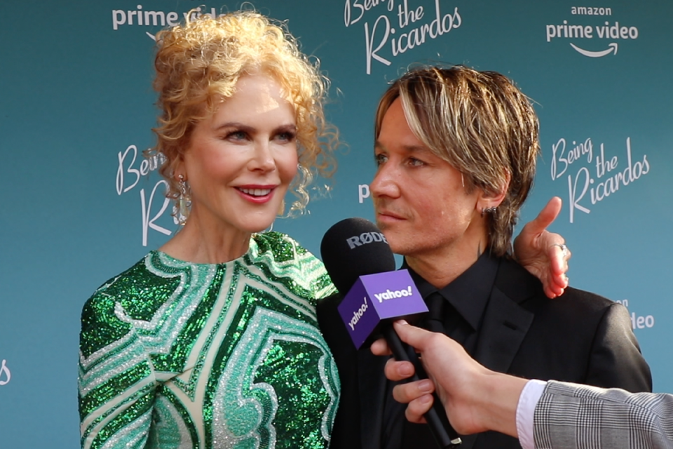 Nicole Kidman and Keith Urban on the red carpet.