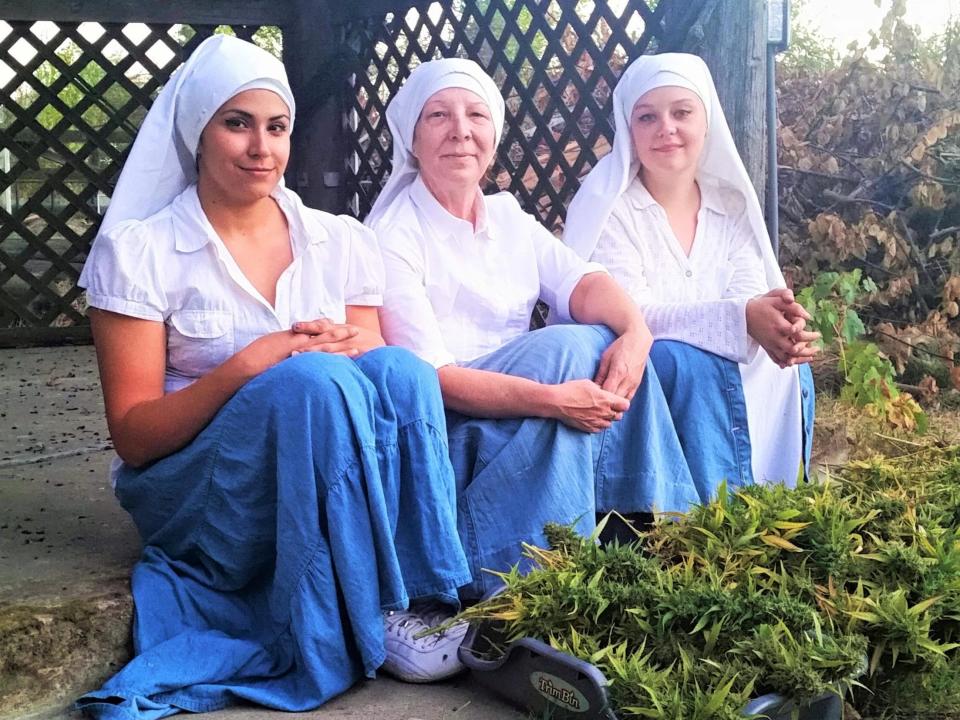 A group of nuns are raking in £850,000 a year after turning a convent into an international cannabis operation.Sister Kate Meeusen, 60, started the Sisters of the Valley in Merced County, California, in 2011 with just 12 plants.Today, it garners hundreds of thousands of pounds a year and the community of nuns have high hopes of expanding their medicinal marijuana empire.The nuns use their cannabidiol (CBD) products, which include salves and oils, to treat everything from epilepsy to cancer and claim to have so far cured eight people of addictions.A documentary which has been released to mark the annual 420 cannabis celebration explores how Sister Kate and her team have fought bitterly against “white man rule”, including the obstructionist country sheriff and black market thieves.“We don’t like the white man rule,” said Sister Kate. “Farm people are very slow to adapt to new ideas, people are stuck in the 1950s with their ideas towards the cannabis plant for medicinal use.”She added: “We have a 100 per cent success rate in curing people of their addictions. Admittedly we don’t have a huge sample size, we worked with eight people who were addicted to either alcohol, tobacco or meth, but they all got better.“That’s a better success rate than Alcoholics Anonymous.”Sister Kate, who used to work as a high-flying corporate executive before turning to weed farming, described cannabis as a “wonderfully healing plant”.“Gradually the world is starting to open up to the idea of cannabis as medicine, rather than treating it as a dangerous drug,” she said.The Breaking Habits documentary, directed by British filmmaker Rob Ryan, is just part of the sisters’ plan for world expansion of their medicinal-marijuana empire.“We intend to have enclaves in every town and province in the next 20 years,” said Sister Kate.“We’re going to be doing more and more with Hollywood because that’s the megaphone to the world.“We’re also planning an edgy, political series done in cartoon form.”On Monday, the nuns plan to protest the ecclesiastic privilege within the Church which allows some abuse to go unreported.“We are accustomed to fighting for the rights of the marginalised,” she said.“It’s an important bill that would allow California to join some twenty-other states and Canada in denying this privilege as an excuse for not reporting abuse.”Documentary filmmaker Mr Ryan said Sister Kate’s fight to change the cannabis industry from “stoner to healer” was genuine and heartfelt.“It’s a story about a woman taking on the local establishment to change the law on cannabis in the healing sense,” he said.SWNS contributed to this report