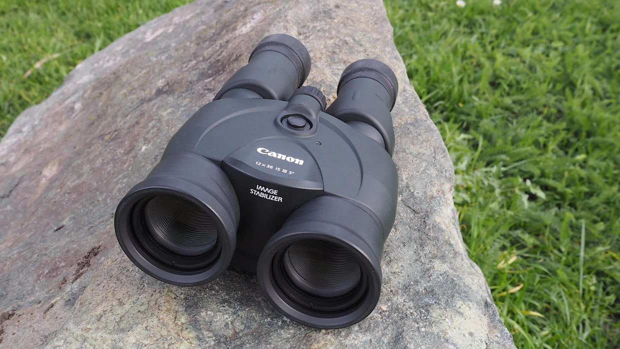  Canon 12x36 IS III binoculars. 