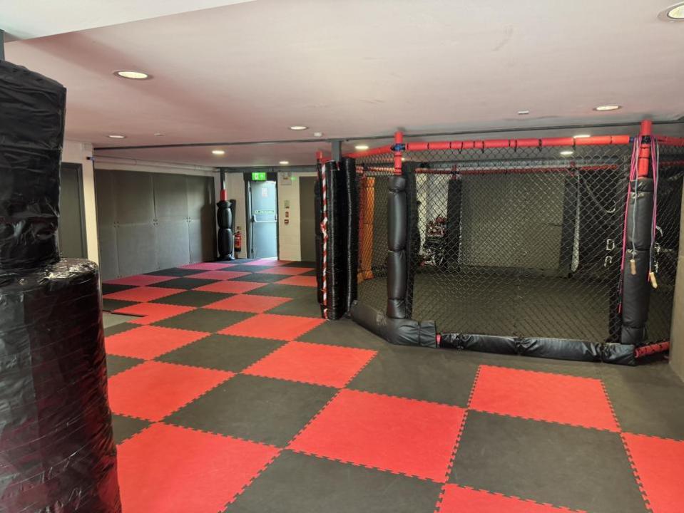 York Press: Inside the mixed-martial arts section downstairs