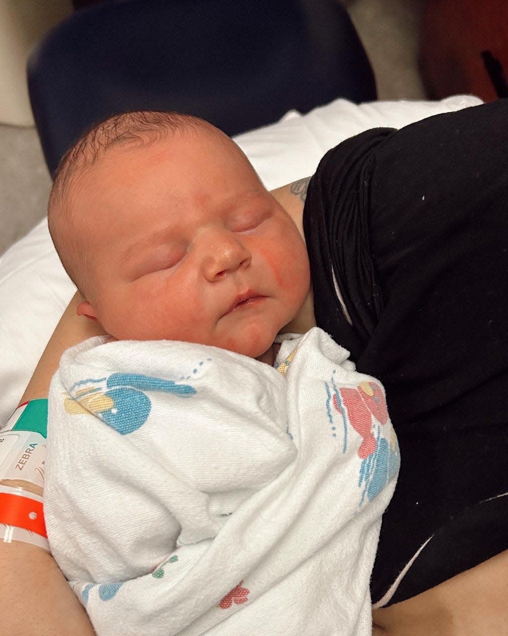 Baby Ella Collins was born to parents Alana Coppeta and Randyn Collins on the evening of Sunday, Jan. 1.