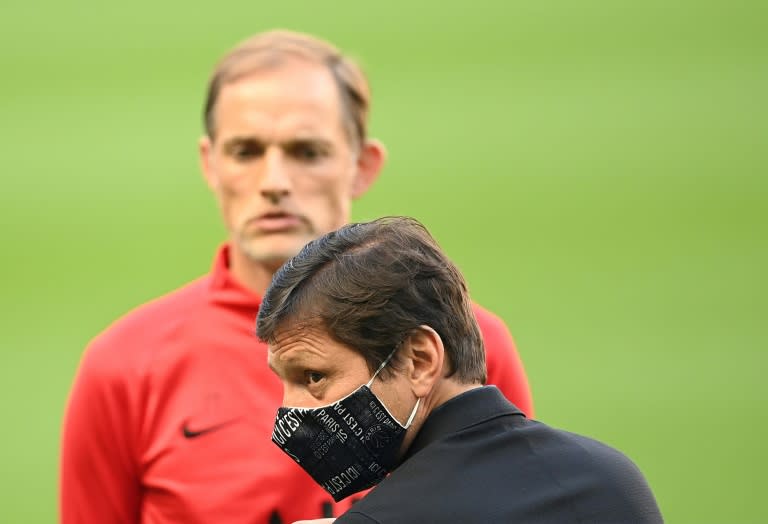 PSG coach Thomas Tuchel and sporting director Leonardo have not seen eye to eye in recent weeks