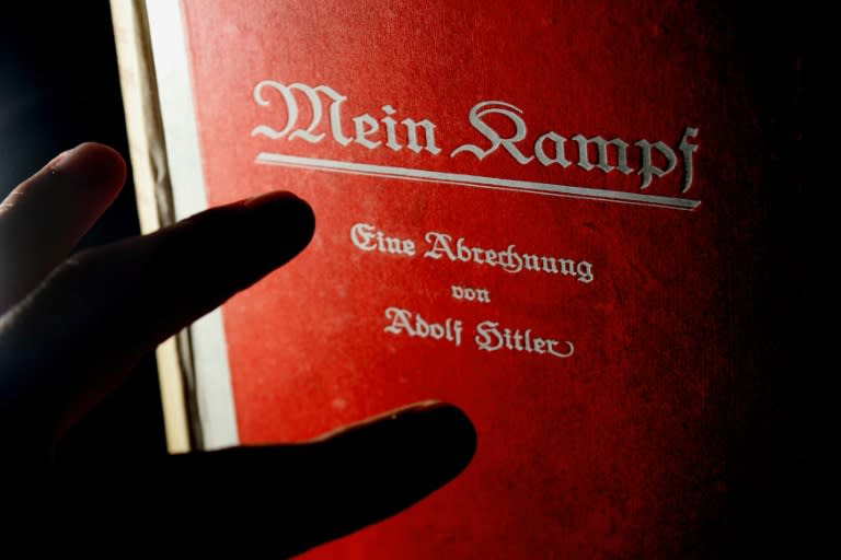 "Mein Kampf" falls into the public domain on January 1 when the copyright expires