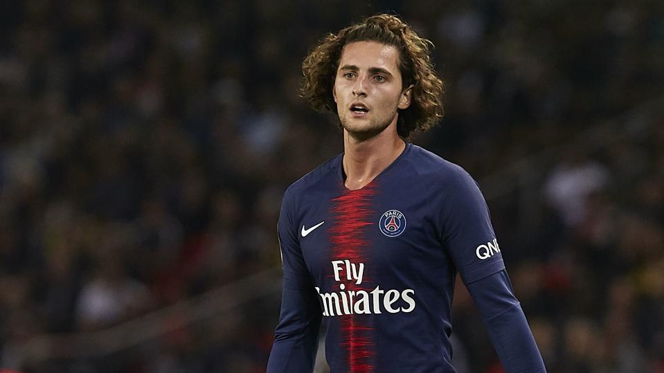 PSG midfielder Adrien Rabiot looks set to leave the club in the near future